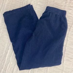 Navy blue boys corduroy pants